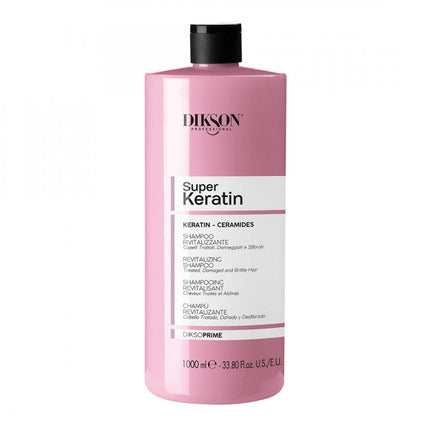 DIKSON PRIME SUPER KERATIN SHAMPOO RIVITALIZZANTE 1000ml Sicula Cosmetics SRL