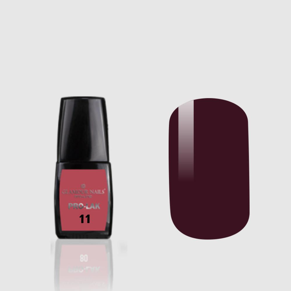 GLAMOUR NAILS PRO LAK SMALTO SEMIPERMANENTE 11 10ML Sicula Cosmetics SRL