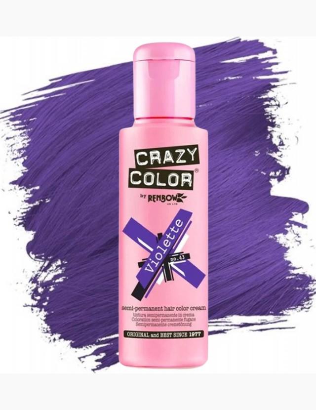CRAZY COLOR 43 VIOLETTE 100ML Sicula Cosmetics SRL