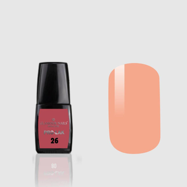 GLAMOUR NAILS PRO LAK SMALTO SEMIPERMANENTE 26 10ML Sicula Cosmetics SRL