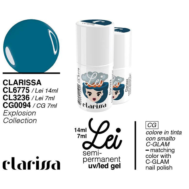 CLARISSA SMALTO SEMIPERMANENTE LEI CLARISSA 7ML     CL 3236 Sicula Cosmetics SRL