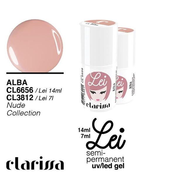 CLARISSA SMALTO SEMIPERMANENTE LEI ALBA 7ML     CL 3812 Sicula Cosmetics SRL