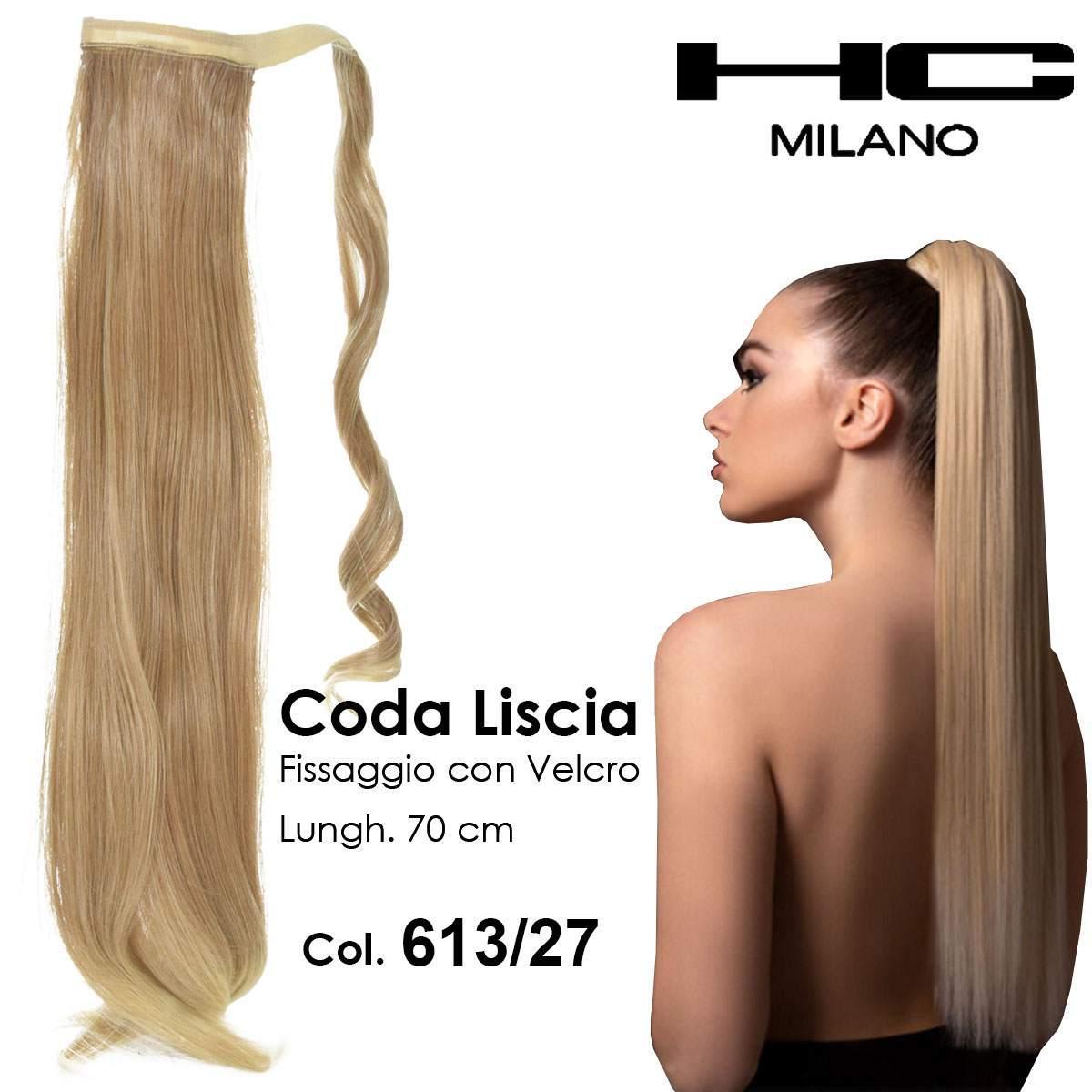 HC MILANO CODA EMILIA FIBRA SINTETICA LISCIA CON VELCRO Sicula Cosmetics SRL