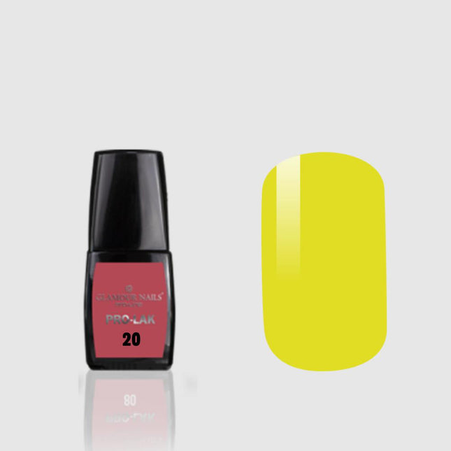 GLAMOUR NAILS PRO LAK SMALTO SEMIPERMANENTE 20 10ML Sicula Cosmetics SRL
