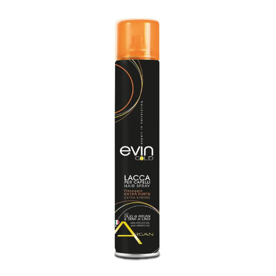 EVIN RHOSE LACCA EXTRA STRONG OLIO DI ARGAN E SEMI DI LINO 500ML
