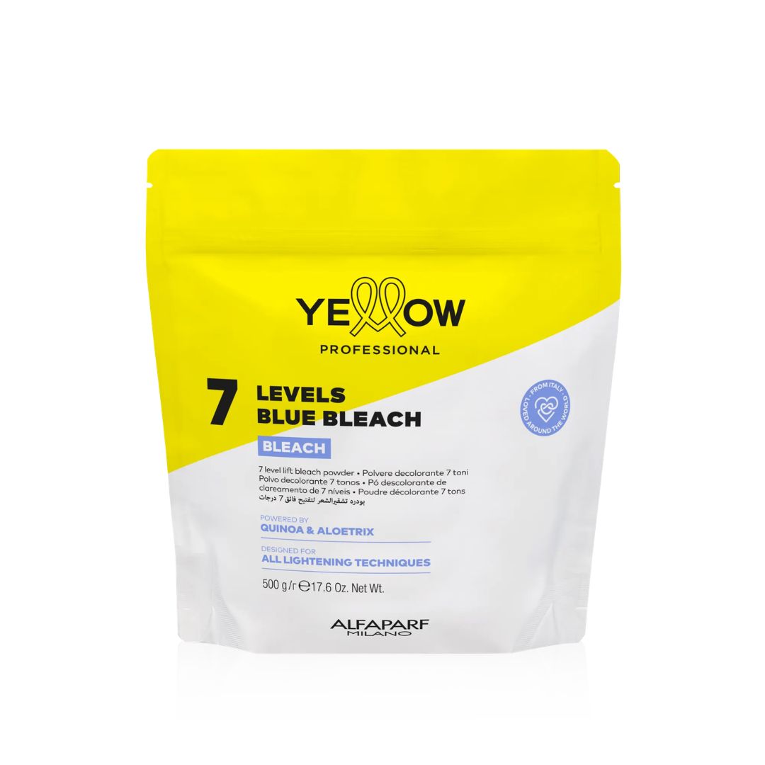 ALFAPARF YELLOW 7 LEVELS BLUE BLEACH 500GR