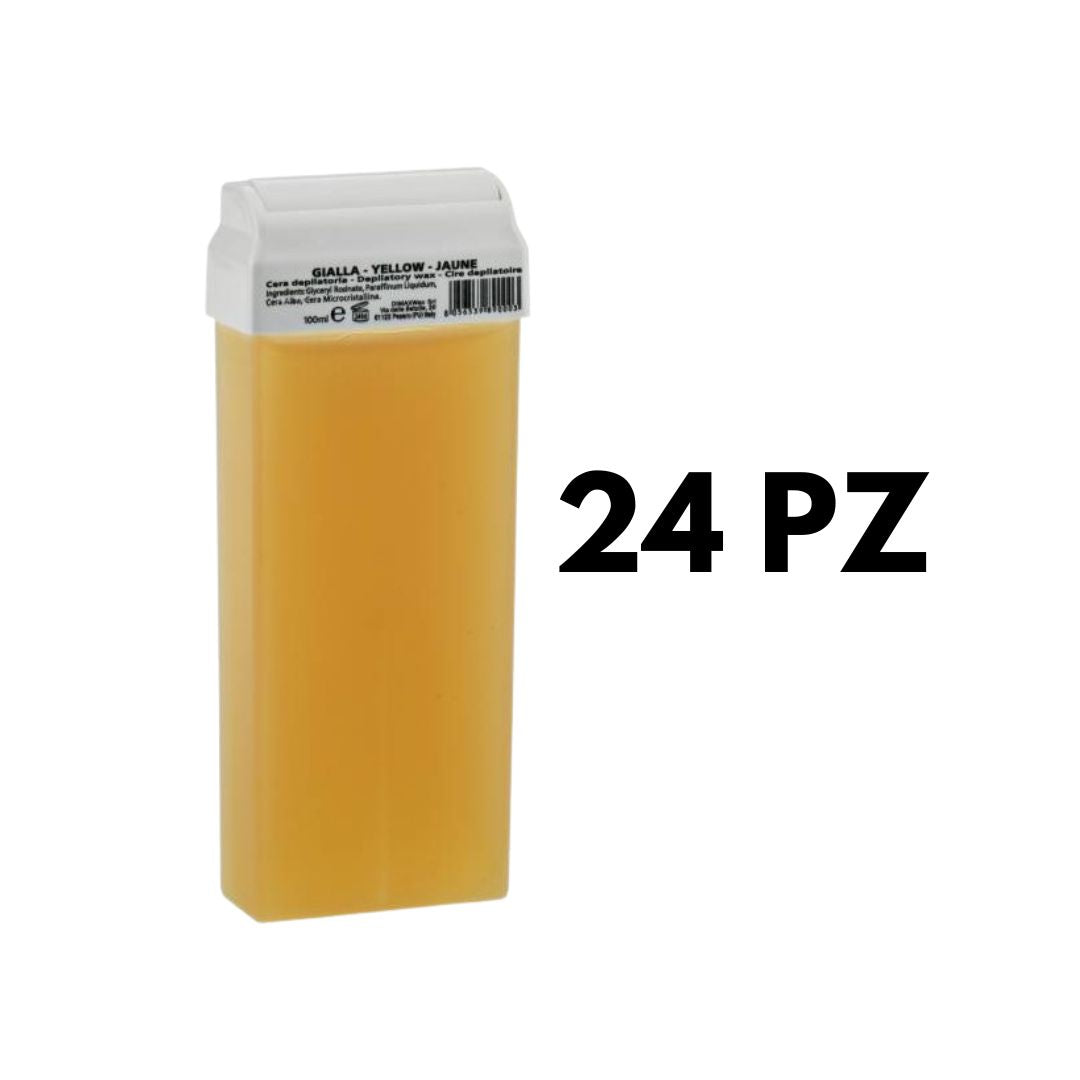 CERA DEPILAZIONE 100ML GIALLA MIELE  24PZ