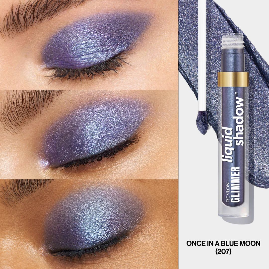 REVLON GLIMMER LIQUID SHADOW ONCE IN A BLUE MOON 207