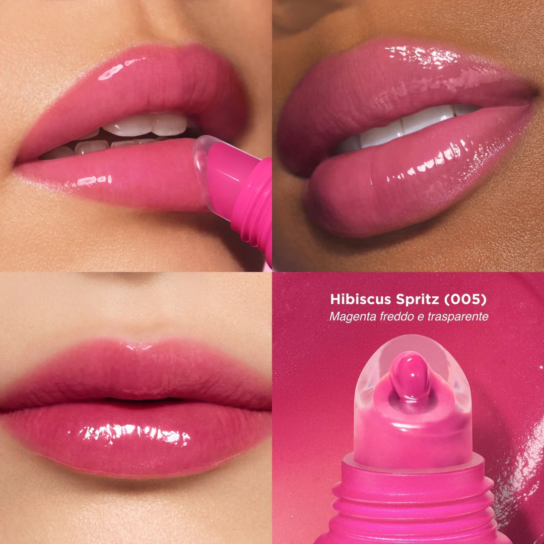 REVLON GLIMMER LIP TREAT HIBISCUS SPRITZ 005