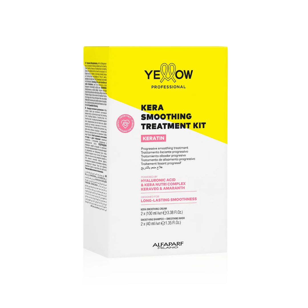 ALFAPARF YELLOW KERATIN SMOOTHIN TREATMENT KIT