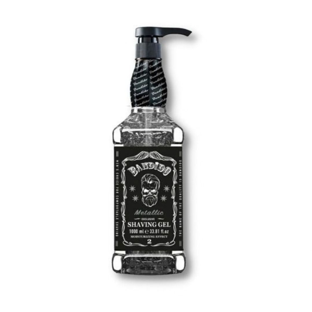 BANDIDO SHAVING GEL METALLIC CLEAR 1000ML