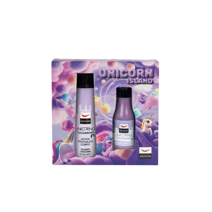 CONF. AQUOLINA UNICORNO ZUCCHEROSO BODY MIST 150ML + SG 125ML Sicula Cosmetics SRL