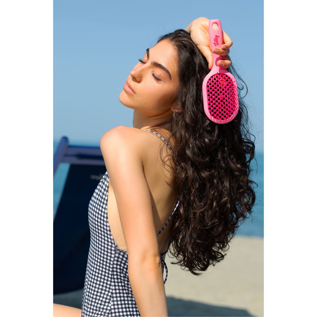SILKY BRUSH SPAZZOLA PNEUMATICA VENTILATA BERRY BLOOM