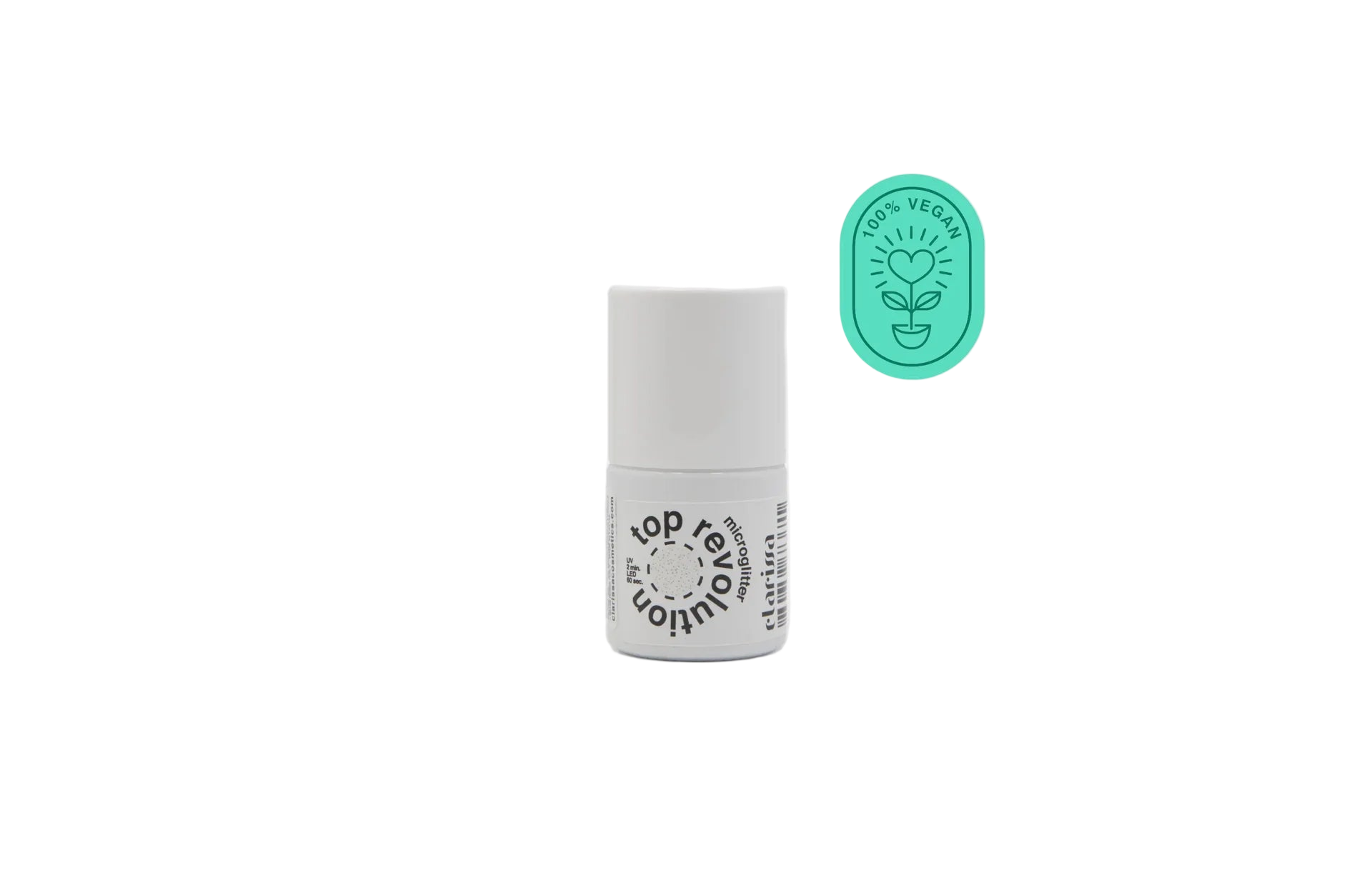 CLARISSA SEMIPERMANENTE TOP REVOLUTION MICROGLITTER 7ML LEI 3796 Sicula Cosmetics SRL